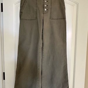 Gap High Rise Wide Leg Pants